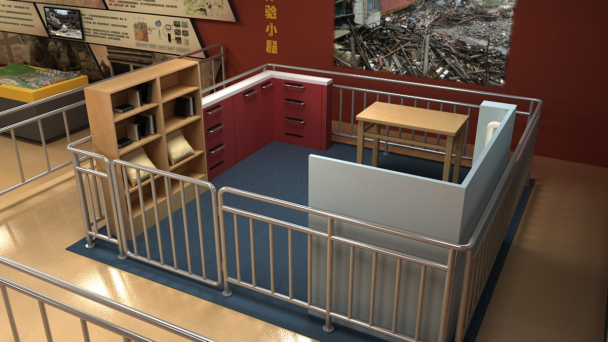 红塔小型校园地震模拟平台