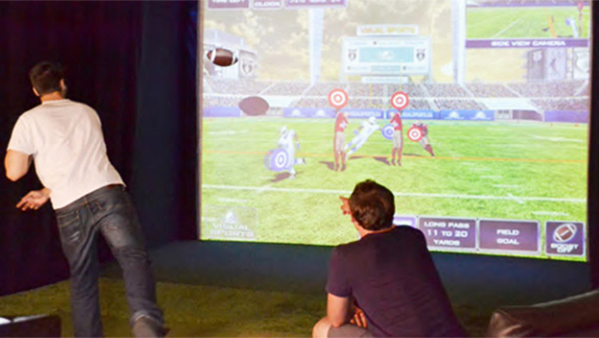 西和虚拟橄榄球挑战赛体验