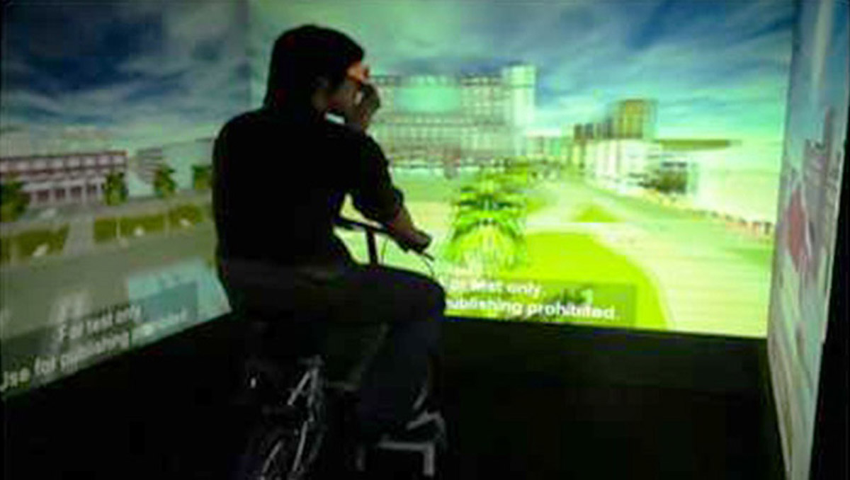 公主岭虚拟自行车驾驶